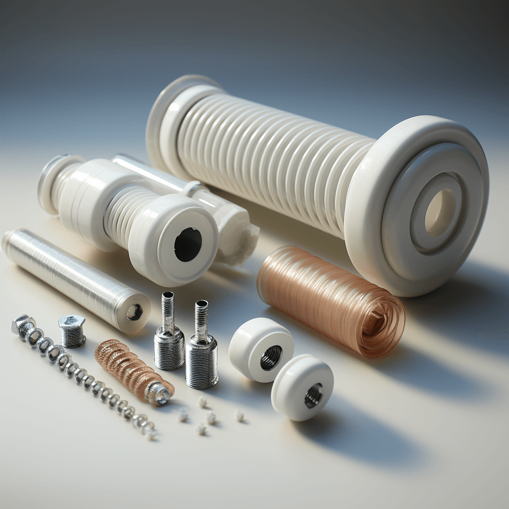 Componentes de aisladores compuestos