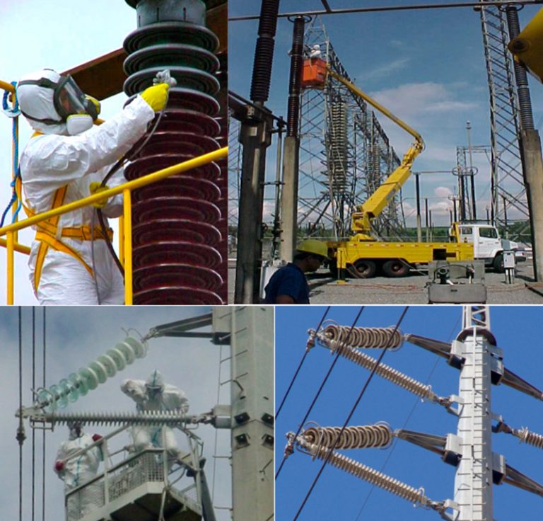 Aplicaciones de aisladores compuestos