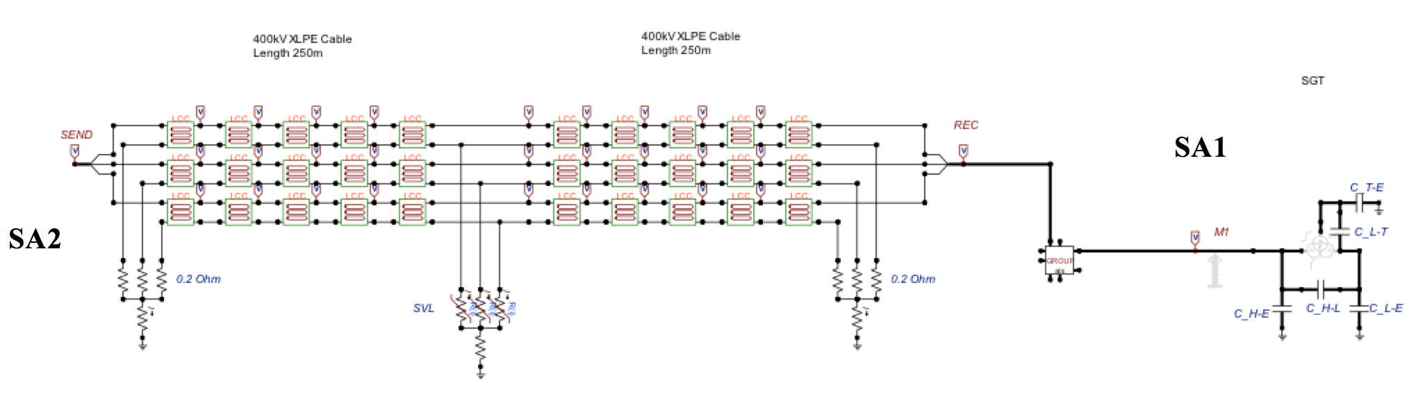 cable-subestaci&oacute;n-AIS-y-modelos-SGT-EMTP-con-indicaci&oacute;n-de-posible-ubicaci&oacute;n-del-pararrayos-sobretensiones.-1-1